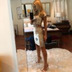 Donna D'Errico Instagram - Last night before leaving the house ✌️ (dress by @ximenavalero)