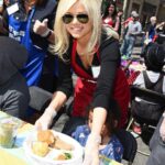 Donna D'Errico Instagram - Volunteering at the Los Angeles Mission is, for me, an honor. To be granted a chance to give back and help someone less fortunate...to be in a position to bring a smile to someone’s day..is a gift. The people who come to enjoy a meal there are friendly and interesting to talk to. I look forward to lending a hand again this Thanksgiving, Christmas, and Easter. Thank you @thelamission for always letting me help out all these years. I encourage everyone to volunteer at your local mission or soup kitchen. Even for just an hour.