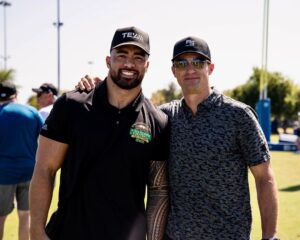 Drew Brees Instagram - A couple former Saints-Chargers: 

@DrewBrees 🤝 @mantiteo