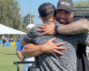 Drew Brees Instagram - A couple former Saints-Chargers: 

@DrewBrees 🤝 @mantiteo