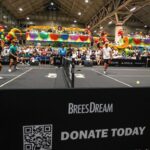 Drew Brees Instagram - Pretty epic doubles match today with John McEnroe, Irina Tereshenko, and Thomas Wilson at the 1st Annual NOLA pickleball festival. Thanks to. @b1_bank for being such an incredible sponsor and partner along with all the volunteers and sponsors. Man we had a good time out there today!!! @breesdreamfoundation #thenola @nolapicklefest