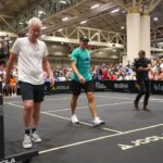 Drew Brees Instagram – What an honor today to play vs John McEnroe in the 1st annual Nola Pickleball Festival right here in New Orleans at the convention center. So many people on hand to watch and enjoy the festivities! This will be a Signature event for the @breesdreamfoundation here for years to come. The amateur Pickleball tournament is still going with Champions being crowned today and tomorrow. #thenola @nolapicklefest