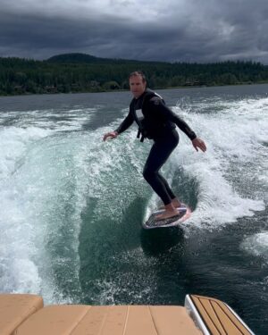 Drew Brees Instagram - Great trip to Montana…time on the lake, hiking, flyfishing, campfires…doesn’t get much better!
