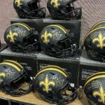 Drew Brees Instagram - Career Edition Helmets….pretty sweet!