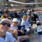 Drew Brees Instagram – Swooped in early to school and surprised the kids with Padres game yesterday afternoon! Perfect day for baseball!