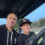 Drew Brees Instagram – Twilight round with my boy Callen!!