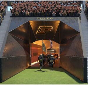 Drew Brees Instagram - Brittany and I are really excited to support @purdueathletics and @boilerfootball with our matching donation towards the Tiller Tunnel! A great way to honor the legacy of our late HC Joe Tiller and create an incredible gameday experience for Boiler fans and players! No better time to be a Boilermaker!