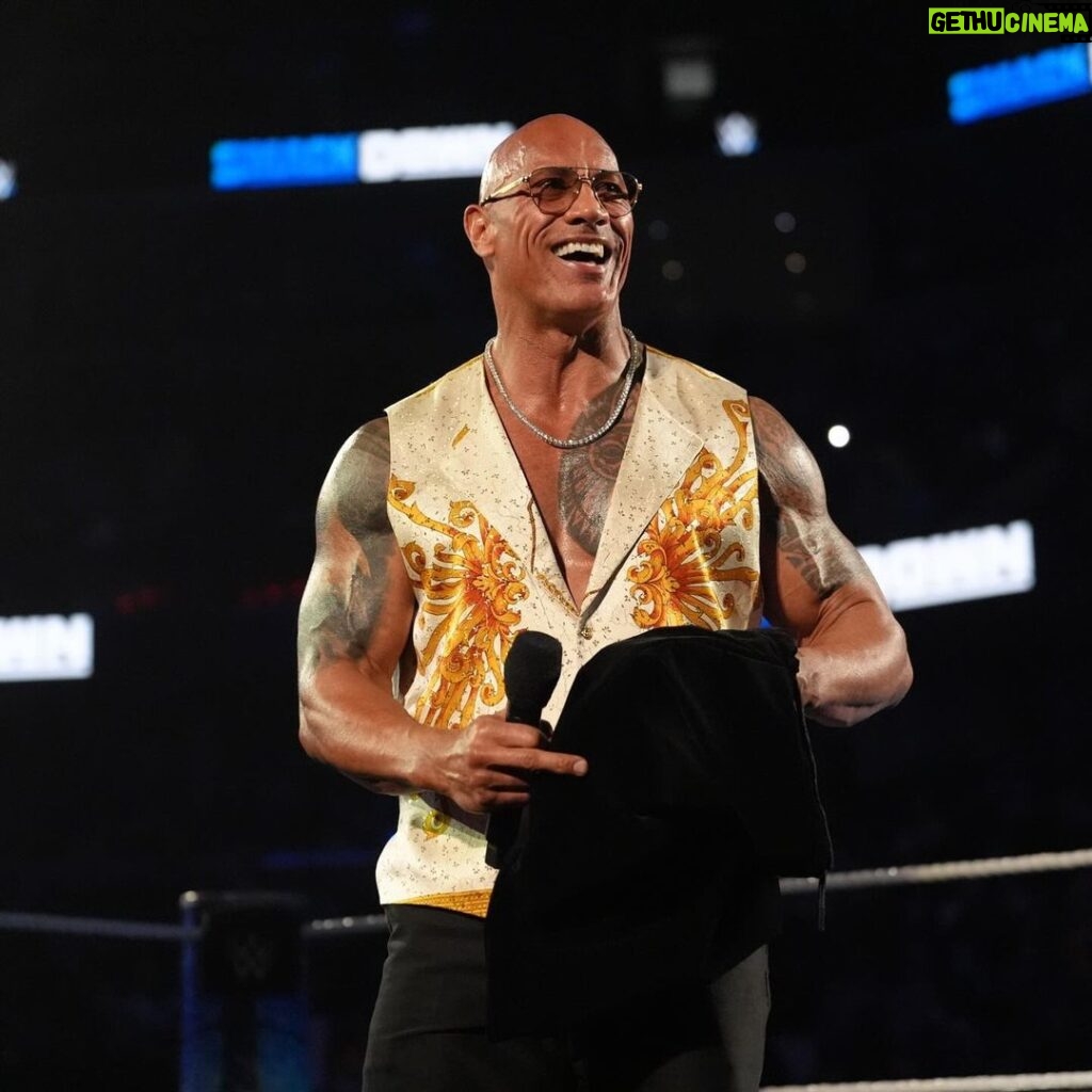 Dwayne Johnson Instagram - Torched🔥 Unforgettable night!! ~ Final Boss #SmackDown #Memphis