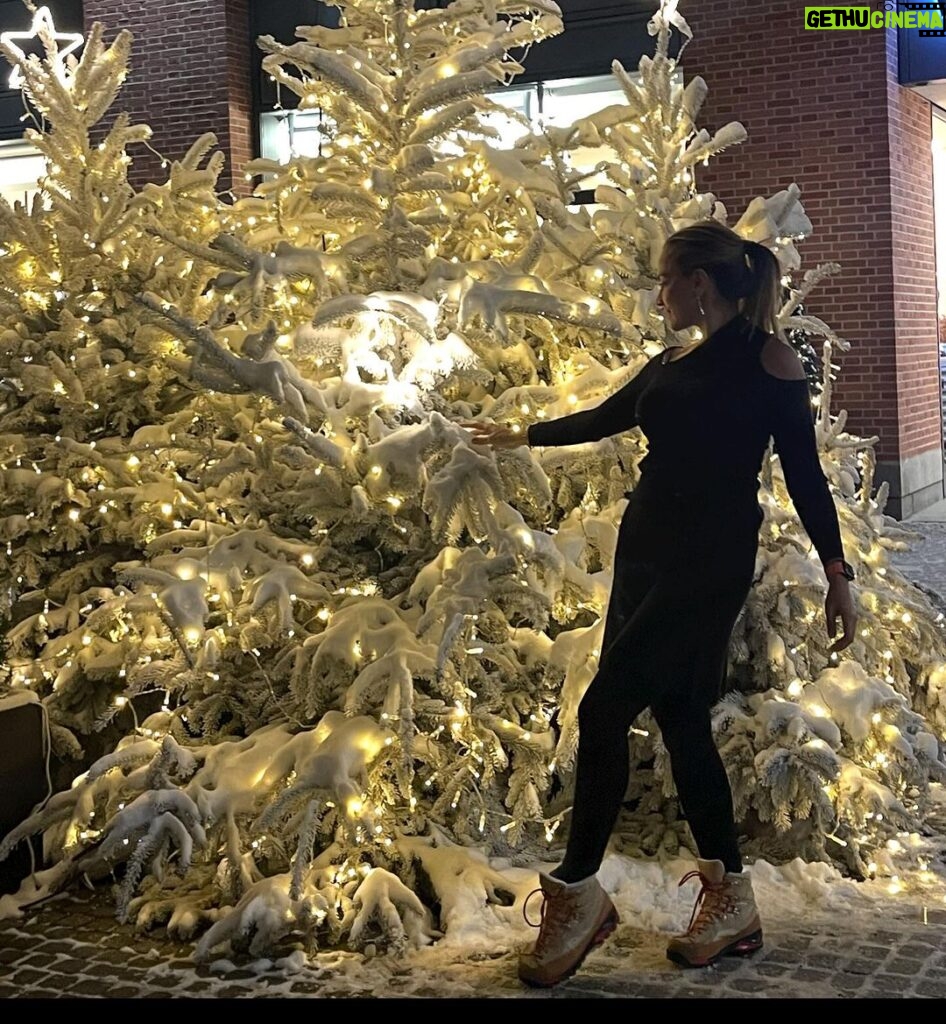 Ebru Akel Instagram - En sevdigim ay , en sevdigim renkler dostlar ışıklar 🎄💫✨🪅♥️