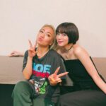 Elaiza Ikeda Instagram - ❤️‍🔥Queen❤️‍🔥 カエラちゃんと同じ日に会ったんだけど、初めましてとは思えないくらいシンパシー感じた🫠🍒心がすごく綺麗な人。不思議な日だった。