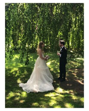 Elizabeth Lail Instagram - “Then let's say... God... puts two people on Earth and they are lucky enough to find one another. 
But one of them gets hit by lightning. 
Well then what? Is that it? 
Or, perchance, you meet someone new and marry all over again. 
Is that the lady you're supposed to be with or was it the first? 
And if so, when the two of them were walking side by side were they both the one for you and you just happened to meet the first one first or, was the second one supposed to be first? 
And is everything just chance or are some things meant to be?” - 🎥 @julianne_lawson