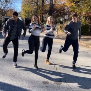 Elizabeth Lail Instagram - All new episode of @NBC’s #OrdinaryJoe tonight 10/9c with the loveliest TikTok dance newbies in town