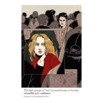 Elizabeth Lail Instagram - @newyorkermag Incredibly cool illustration of #youonlifetime