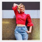 Elizabeth Lail Instagram - Sneak Peak 🌹 By @tina_turnbow For @theuntitledmagazine Hair @hersbychantell Wearing @batshevadress #youonlifetime