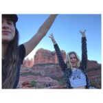 Elizabeth Lail Instagram – Follow @lucycobbbs for incredible photos of our adventure! LA -> Palm Springs -> Sedona -> Grand Canyon