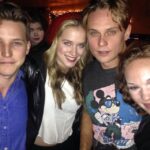 Elizabeth Lail Instagram - UNCSA alum unite! @davethomasbrown @billymagnussen @julawsome