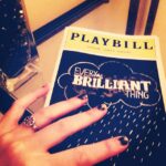 Elizabeth Lail Instagram - Everyone! Add the play #EveryBrilliantThing to your list of plays to see. Truly brilliant. Thank you @painesplough