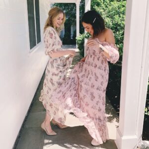 Elizabeth Lail Instagram - Earl Grey and Florals. We got the @loveshackfancy memo ☕️ 📷: @noelcarissa