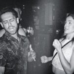 Emily Bett Rickards Instagram - This week of 2019 is brought to you by these two plus ones. Professionally prepared for fatalities, misdemeanours and exit strategies. Hire us for your party we cheap! Bonne chance! #coupleokidsfromsurrey