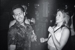 Emily Bett Rickards Instagram - This week of 2019 is brought to you by these two plus ones. Professionally prepared for fatalities, misdemeanours and exit strategies. Hire us for your party we cheap! Bonne chance! #coupleokidsfromsurrey