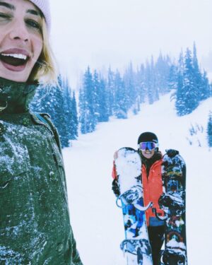 Emily Bett Rickards Instagram - Gnome on the mountain #picsformom
