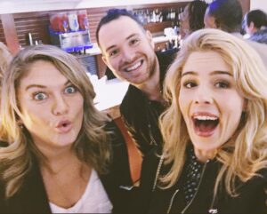 Emily Bett Rickards Instagram - This picture was taken right before we saw the Queen of Canada perform and it’s very possible I’m even more excited right now because ROSWELL JUST GOT PICKED UP AND @cadlymack IS A GENIUS. I’ll say it again my friends are fucking crushing it! PROUD OF YOU ♥️ 👽 🛸
