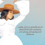 Erica Campbell Instagram - We thank you for everything you’ve blessed us with, everything that is to come. Thank you God for strength to endure, strength to hold on, strength to stand, strength to fight, strength to declare the goodness of God. #EricaCampbell #EricasPrayer #GetUpErica