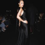 Eva Marisol Gutowski Instagram - Who’s the leader here? Nina, Nina, Nina ✨me in Nina Ricci for FW24 in Paris Paris, France