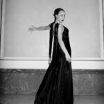 Eva Marisol Gutowski Instagram - Who’s the leader here? Nina, Nina, Nina ✨me in Nina Ricci for FW24 in Paris Paris, France