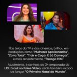 Fabiana Karla Instagram - Tem mais uma estrela chegando para o nosso elenco! Seja muito bem-vinda, @fabianakarlareal! 🤩💖 Uma das artistas mais queridas do Brasil, agora ela também pode estrelar a campanha do seu negócio. Quer saber como? Clique no link da bio. 🚀 #vendas #varejo #acelerai #negocios #propaganda