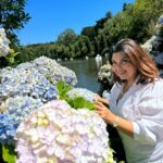 Fabiana Karla Instagram - Um fim de semana florido como as hortênsias de Gramado.🪻Cuide do seu jardim interior 🌱 #sextôu #gramado