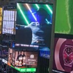 Faith Hill Instagram - My honky tonk angel in Times Square! Congrats on the new video for #NeonChurch. #TimeSquare [watch in bio]