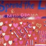 Faith Hill Instagram - #Repost from my daughter Audrey: Amazing people taking action through a loud silence that is art. Love is powerful. Art is powerful. Love in Art is unstoppable. Everything counts. Every act of BLM, no matter what the size, aids in the progression of liberation. We are in this together, going in the same direction. Our individual actions and our words will bring some change, but it is our togetherness that is the most powerful 💟☮️ #blacklivesmatter #weareinthistogether Downtown Dallas