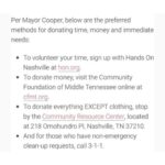 Faith Hill Instagram - We are heartbroken and our prayers are with those who were affected by the tornado last night. Nashville is a great community of people that always rise to the occasion and lend a helping hand to their neighbors - and this time is no different. We are #NashvilleStrong.