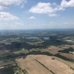 Faith Hill Instagram - Just landed in Grand Rapids. Thought I would share a photo I took of your beautiful farm land.