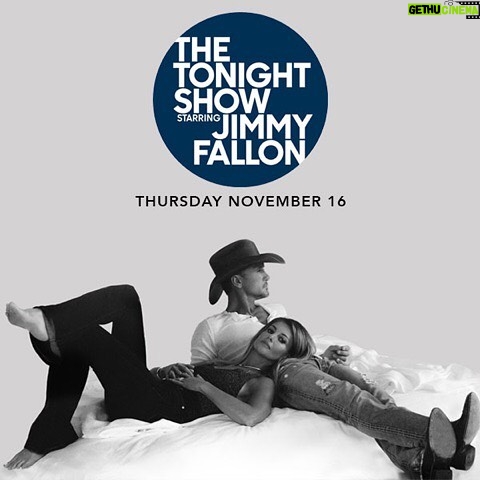 Faith Hill Instagram - Thursday on #FallonTonight! The Tonight Show Starring Jimmy Fallon