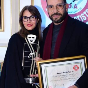Fatima Khair Instagram - شكرا على مساندتك ودعمك وتشجيعك المستمر الله يحفظك ويطول في عمرك ويخليك لأولادك آية ويحيى ❤@saad_tsouli_officiel