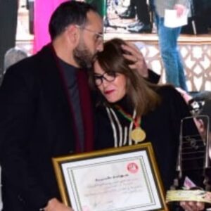 Fatima Khair Instagram - شكرا على مساندتك ودعمك وتشجيعك المستمر الله يحفظك ويطول في عمرك ويخليك لأولادك آية ويحيى ❤@saad_tsouli_officiel