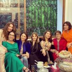 Fatima Khair Instagram - على المحبة دائما يكون اللقاء .عواشر مبروكة ❤❤❤❤❤❤❤@khadijaassadofficiel @hayatjabrane @hikmateofficial @samia_akariou @najatrajouiofficial @houdasaadofficiel photo prise par @leilaboulkaddat