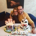Fatima Khair Instagram - عيد ميلاد سعيد زوجي وأب أولادي كل عام وأنت بألف خير وصحة وسلامة الله يحفظك لنا يارب ❤@saad_tsouli_officiel