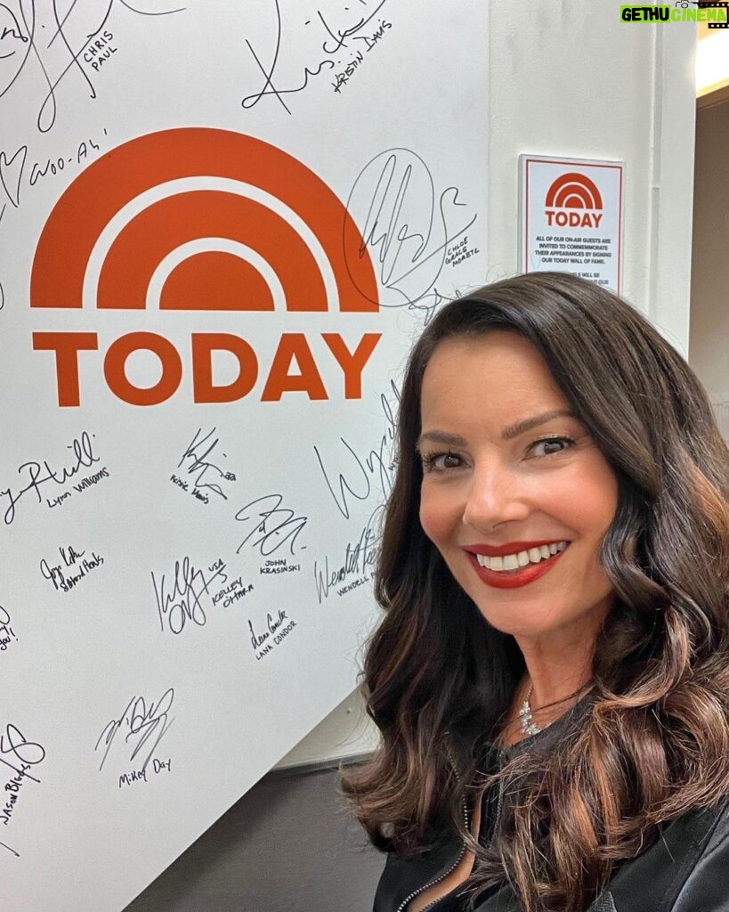 Fran Drescher Instagram - If you missed today the 3rd hour on the east coast its not too late to catch it on the west! @todayshow @lifetimetv