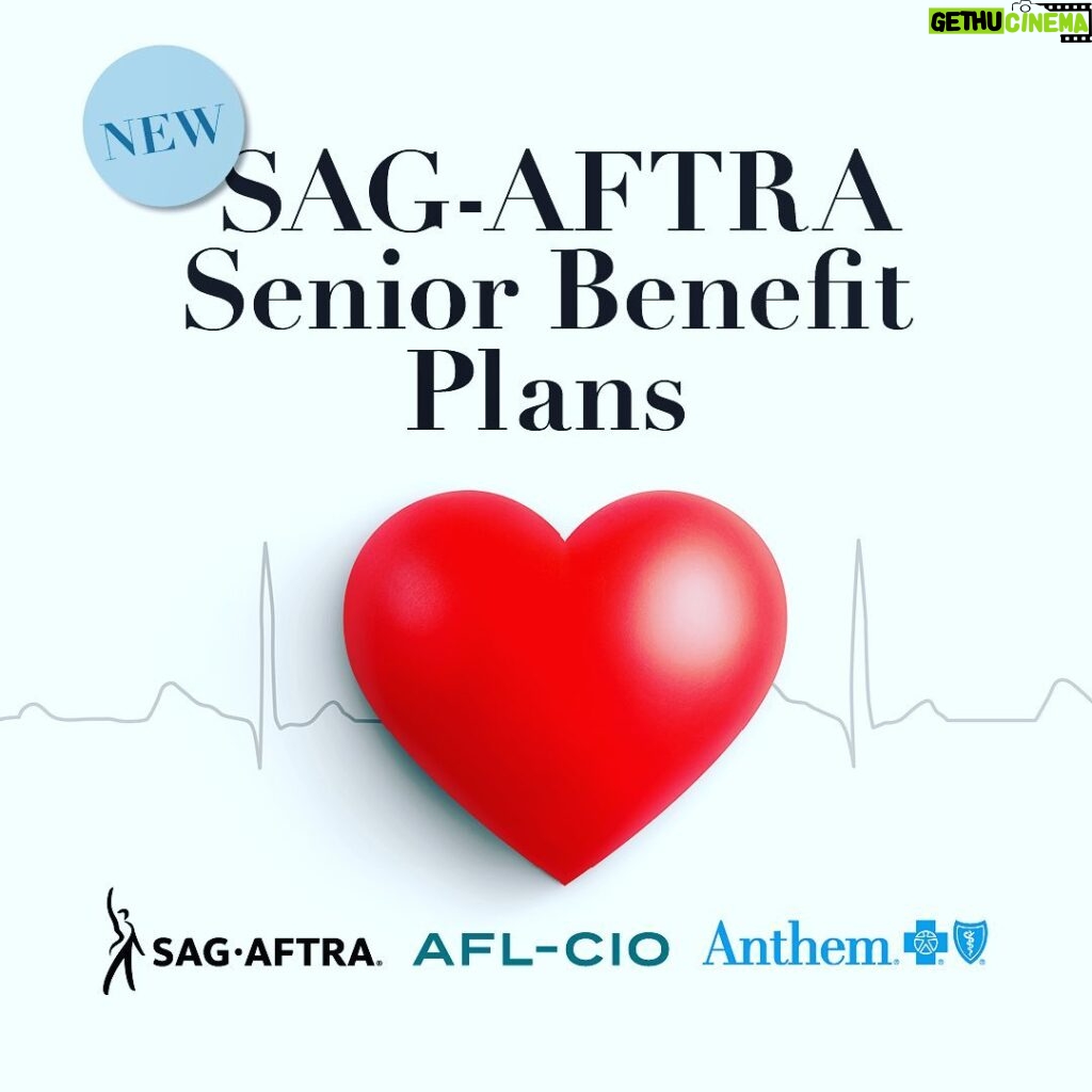 Fran Drescher Instagram - Great news! We were determined to create easy, more comprehensive and better-than-ever options for our Medicare-qualified #sagaftramembers and WE DID IT!! sagaftra.org/seniorbenefits