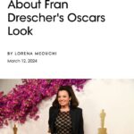 Fran Drescher Instagram - https://www.vogue.com/article/fran-dreschers-oscars-look so great. Loved my ami paris design!!!