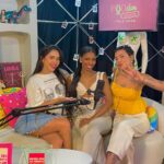 Gabrielle Prado Instagram - elas são dançarinas e estão ao vivo no @poddarprado! vem assistir a gente 💜