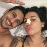 Gabrielle Prado Instagram - thiago é daquele tipo de amor que nas suas orações você pediu a Deus. daquele tipo de amor que o tempo é só um detalhe em meio a tanta intensidade. thiago é de um amor leve, apoiador, respeitoso, de muita tranquilidade e te faz respirar aliviada. ele é aquele tipo de amores que até te fazem duvidar se merece tanto. thiago é a minha escolha de todos os dias. juntos transbordamos sonhos. eu te amo, te escolho e permaneço, sempre. 🦕 São Paulo, Brazil