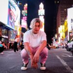 Gavin Magnus Instagram - Fashion week was a success 😵‍💫 Comment what brands you see me wearin 🩸Double Tap the background city lights✔️ New York
