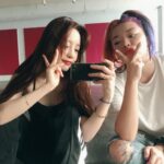 Goo Ha-ra Instagram - 그냥 연습😄