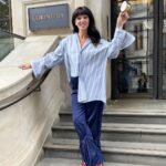 Griselda Siciliani Instagram - London film festival #Bardo @bardomovie Press junket… .Camisa, Vetements. Pantalón, JW Anderson. Zapatos Balenciaga. Joyería, Tiffany & Co. @tiffanyandco @balenciaga @vetements_official @jw_anderson Styling @wndrfl_somethingwonderful Y la genia de @pao_makeup 💇🏻‍♀️ y 💄 London, England, UK