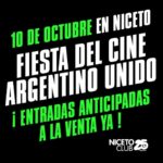 Griselda Siciliani Instagram - Si estudiás o educás para hacer Cine Argentino, si sos transportista del Cine Argentino, si cocinás para el Cine Argentino, si buscás locaciones para el Cine Argentino, si ambientás el Cine Argentino, si cuidás la paleta del Cine Argentino, si hacés que se escuche el Cine Argentino, si iluminás el Cine Argentino, si vestís el Cine Argentino, si musicalizás el Cine Argentino, si armás citaciones para el Cine Argentino, si escribís Cine Argentino, si producís Cine Argentino, si dirigís Cine Argentino, si actuás en el Cine Argentino, si montás Cine Argentino, si coloreás, hacés efectos o mezclás Cine Argentino, si restaurás Cine Argentino, si querés una cinemateca de Cine Argentino, si mirás Cine Argentino, si reconocés nuestra identidad en el Cine Argentino... ENTONCES TENÉS QUE VENIR: 10 DE OCTUBRE / 20 hs / FIESTA DEL CINE ARGENTINO UNIDO en @nicetoclub NOS JUNTAMOS PARA DEFENDER Y CELEBRAR NUESTRO QUEHACER. 🎟️Entradas en venta en www.passline.com #CineArgentinoUnido - ¡FIESTA! Lo recaudado irá para el Tercer Malón. SOMOS MUCHXS: FIJATE. #CineArgentino #SomosMuchxs #Fiesta #NicetoClub #10deoctubre #Cine #Audiovisual #Argentina