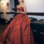 Hannah Waddingham Instagram - An unbelievable night, unbelievable talent winning and being nominated for that matter!xx ……..and equally unbelievable talent in my unyieldingly supportive,calming,passionate,killa, ridiculous,hilarious team backstage. I adore you, not just for these beautifully curated looks but for the calm and happy company you bring me in bloody scary moments! 😱😂😘🥰 And particular heartfelt love,respect and thanks to @suzanneneville and her team who worked ludicrous hours to make my beautiful bespoke green and red gowns. I’m so grateful my friend and good god you give great pockets! 🥰 To @costarellos you have an enormous new fan! Thank you for my purple beauty! 😱🥰👏🏻❤️ @jamesyardley @ollielast @sophiescarlettroberts @theofficiallewispallett @josephsinclair and David,my spot-on magician ninja tailor!Xx @olivierawards @royalalberthall Let’s do it all again soon….oh…we are! @eurovision here we come! Watch…this….space Muddafuckaaaaaas! 😜🙊🥰🥰🥰 Royal Albert Hall